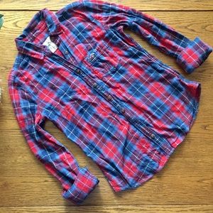 Hollister Plaid Flannel